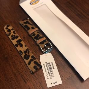 NWT Fossil cheetah Watch Strap